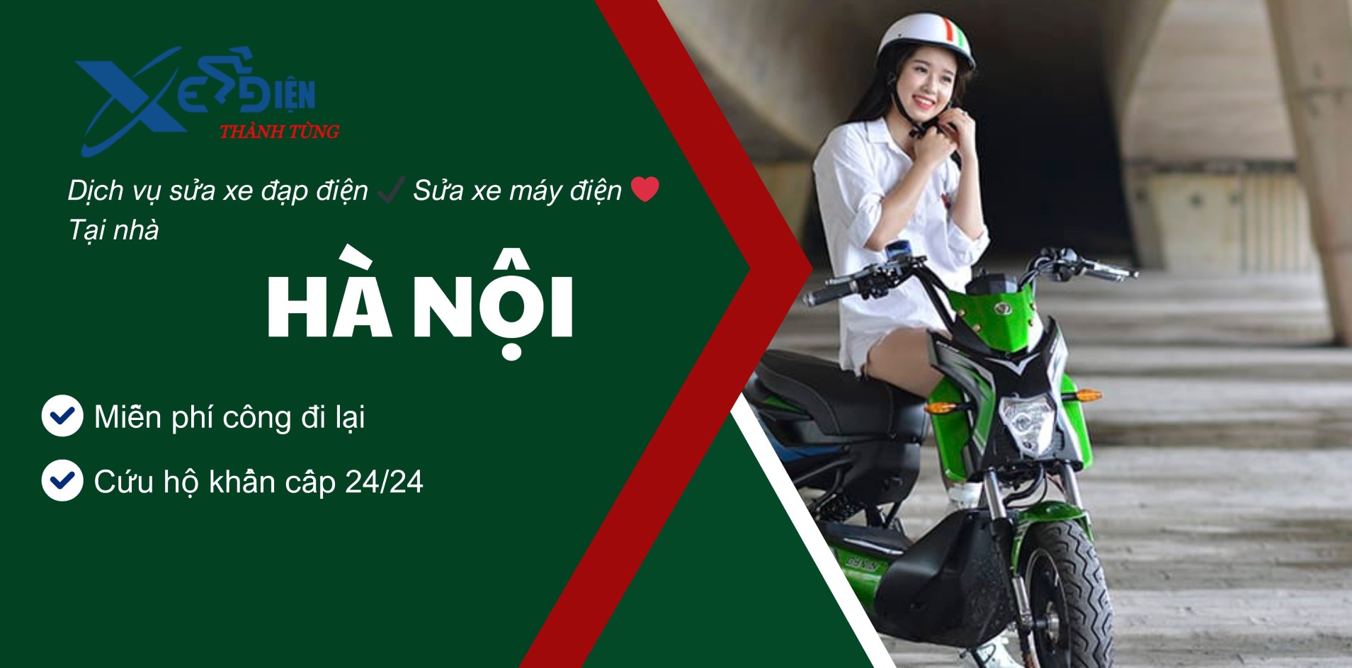 Sửa xe đạp điện tại nhà ở Nam từ Liêm