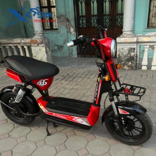 Xe đạp điện 133S plus cũ màu đỏ