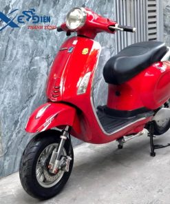 Xe máy điện vespa đỏ chính hãng