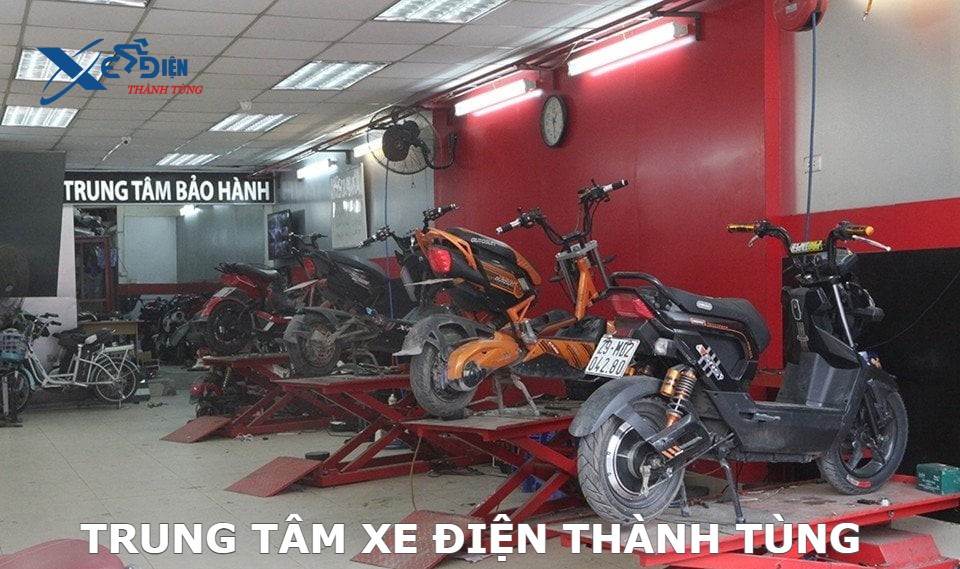 Trung Tâm dạy nghề sửa xe điện Thành Tùng được trang bị đầy đủ thiết bị, cơ sở vật chất để học viên thỏa sức sáng tạo