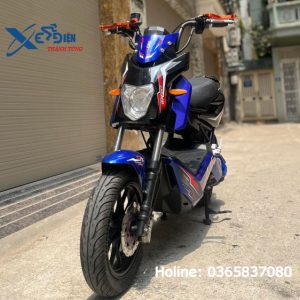 xe máy điện Xmen cũ màu xanh của Thành Tùng