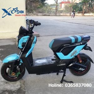 xe máy điện Zoomer cũ màu xanh