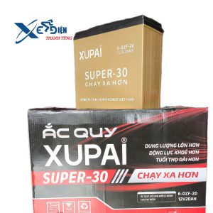 Bộ 5 bình ắc quy chính hãng cho xe điện chạy xa hơn