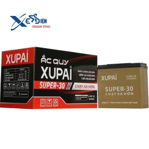 bộ 5 bình ắc quy xe điện chính hãng Xupai
