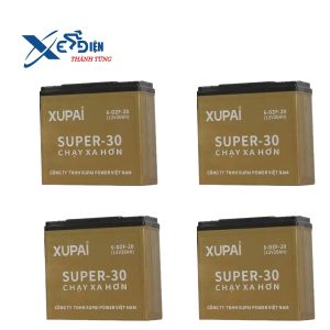 4 quả bình ắc quy to chính hãng Xupai
