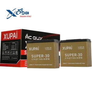Bộ ắc quy 6 bình ắc quy chính hãng Xupai
