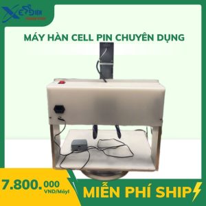 mặt sau máy hàn cell pin chuyên dụng