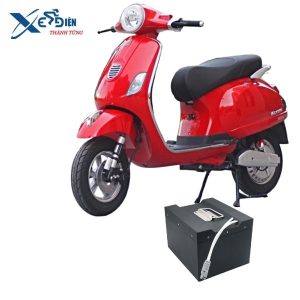 Pin Xe Máy Điện Vespa 60V – 30Ah (LFP) – Quãng Đường 90km, Bảo Hành 3 Năm