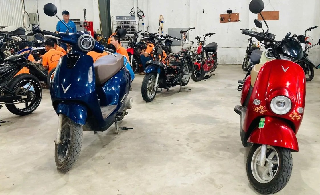 thách thức của nghề sửa xe điện